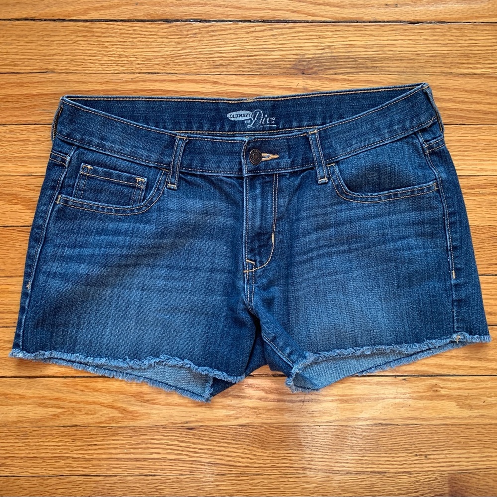 Regular Waist Denim Shorts